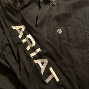 Ariat Black Long Sleeve Performance Tee